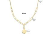 Engraving Chain Link Round