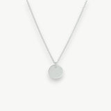 Engraving Necklace Round