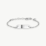 Engraving Bracelet Nametag Figaro