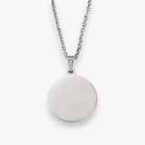 Engraving Necklace Tonda