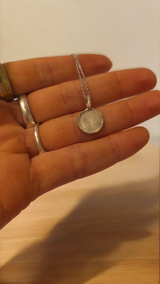 3D Imprint Necklace Fingerprint