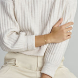 14kt Ronde Zirkonia Armband
