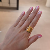 Quadrato Locket Ring