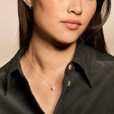 14kt Round Zirkonia Necklace