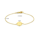 14kt Ronde Armband