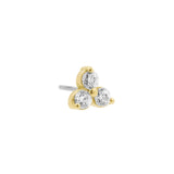 Trinity Piercing | 18 Karat Gold