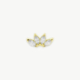 Ventaglio Piercing | 18 Karat Gold