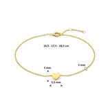 Amato Armband | 9 Karaat Goud