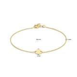 14kt Mini Ronde Armband