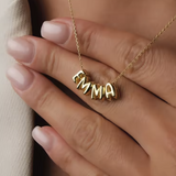 Bubbel Letter Ketting