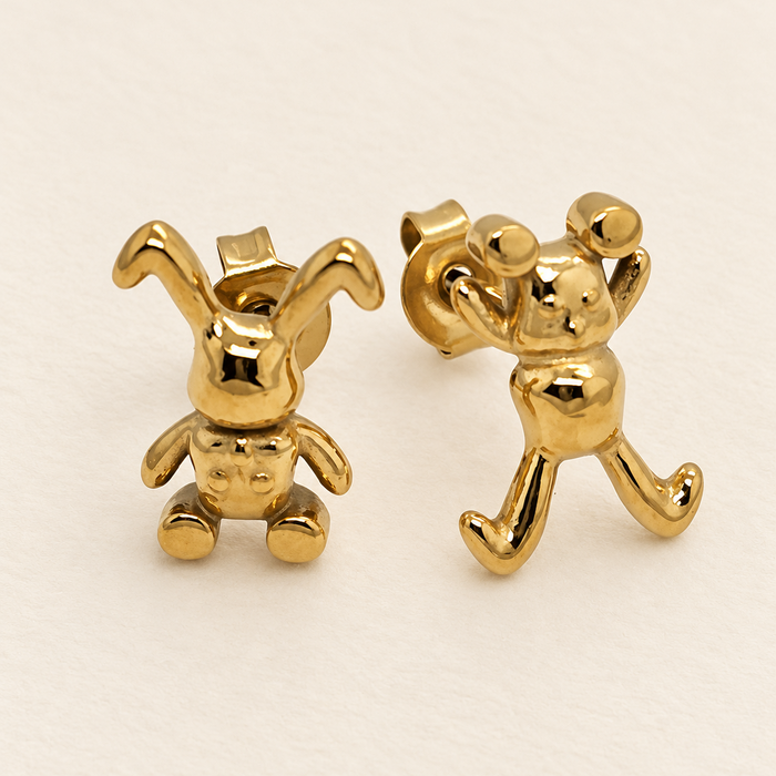 Earrings Due Volti - Bunny & Bear