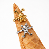 Ring Due Volti - Bunny & Bear
