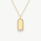 Sparkle Tag Ketting