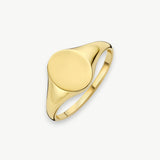 ZegelRing | 9 Karaat Goud