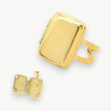 Quadrato Locket Ring