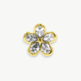 Fiore Piercing | 18 Karaats Goud
