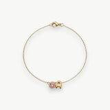 Birthstone/letter Bracelet