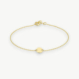 14kt Mini Ronde Armband